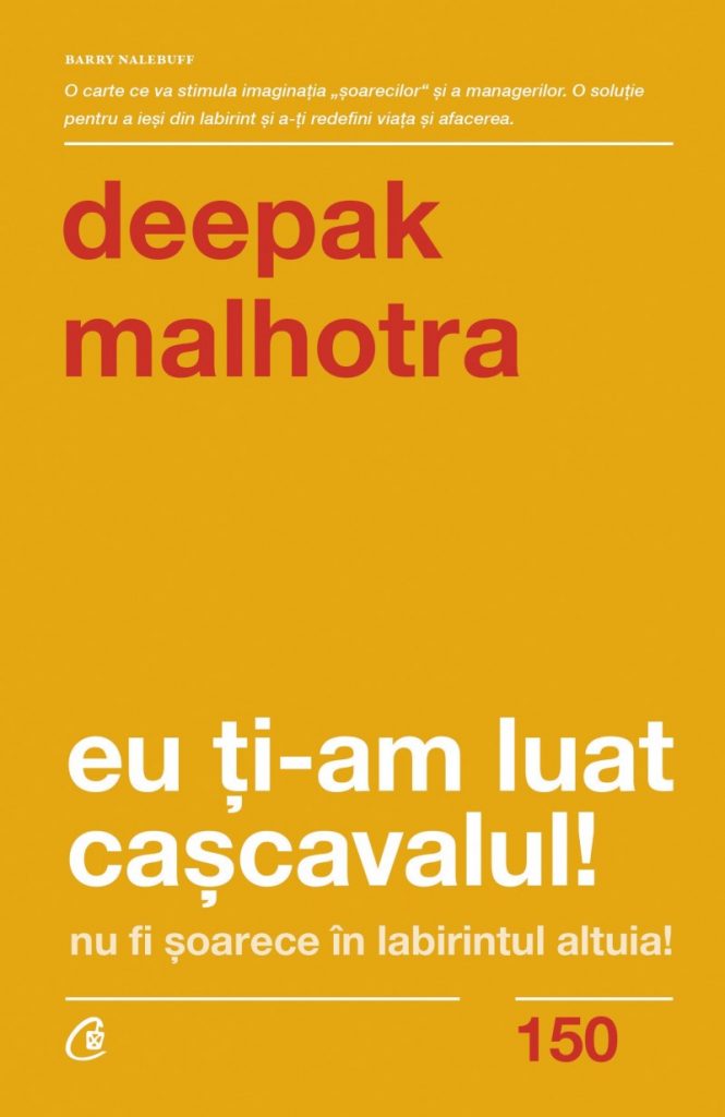 Eu ți-am luat cașcavalul! <br/> Deepak Malhotra
